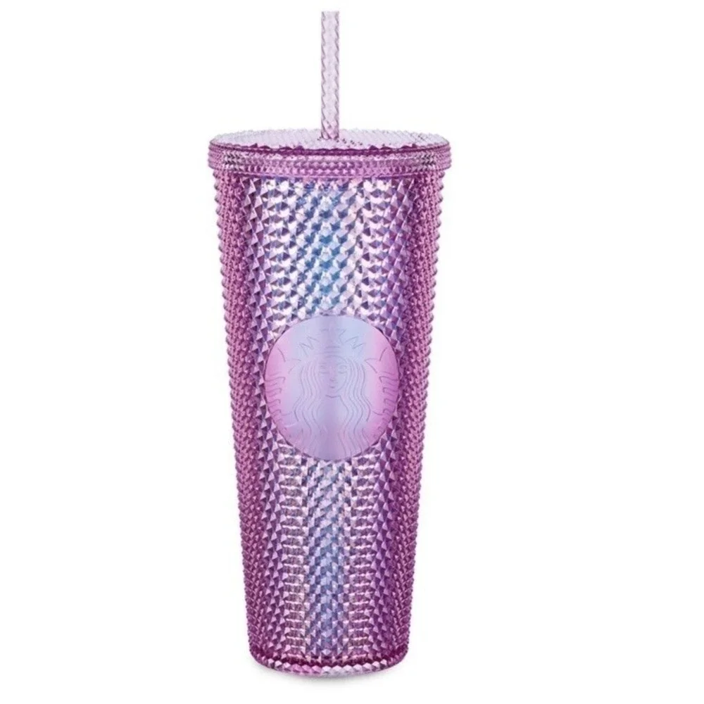 Disney Starbucks Walt Disney World 50th Anniversary EARidescent Tumbler 24oz NEW
